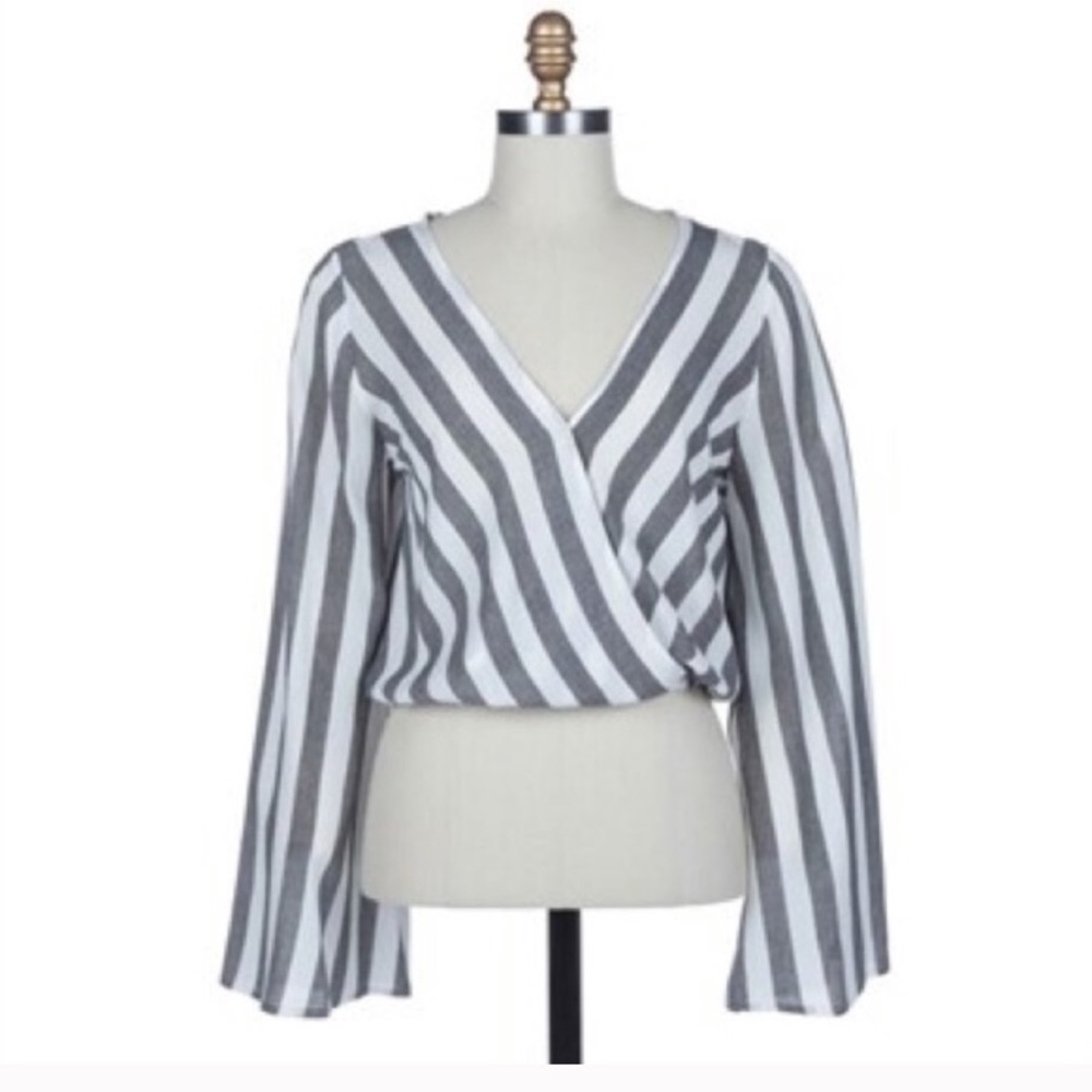 Anthropologie Sadie and sage striped top worn once medium
